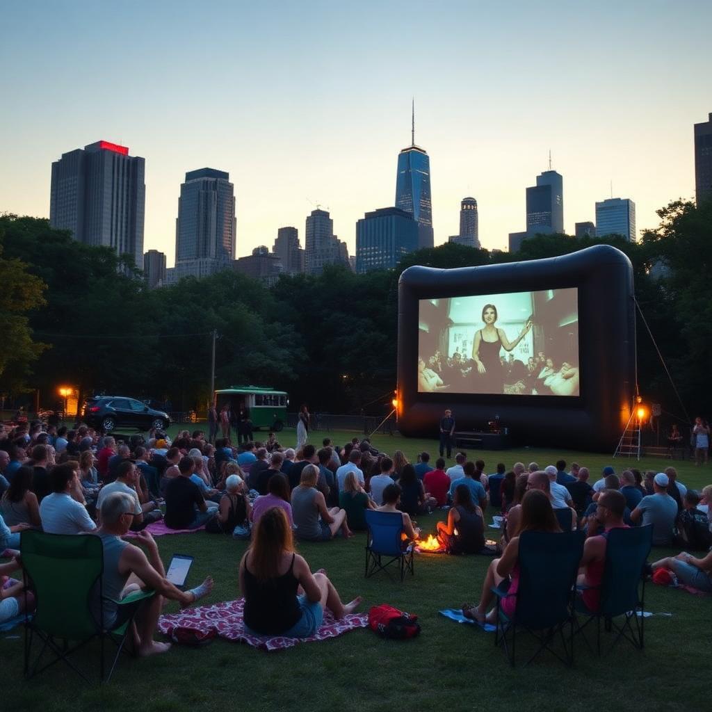 movie night — Arts & Culture event at Roy Wilkins Park, Queens